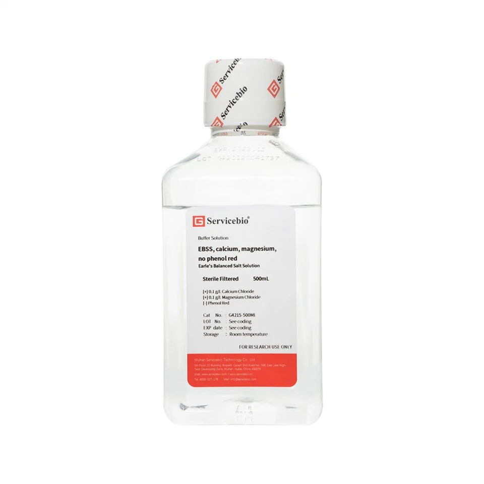 EBSS, Calcium, Magnesium, No Phenol Red