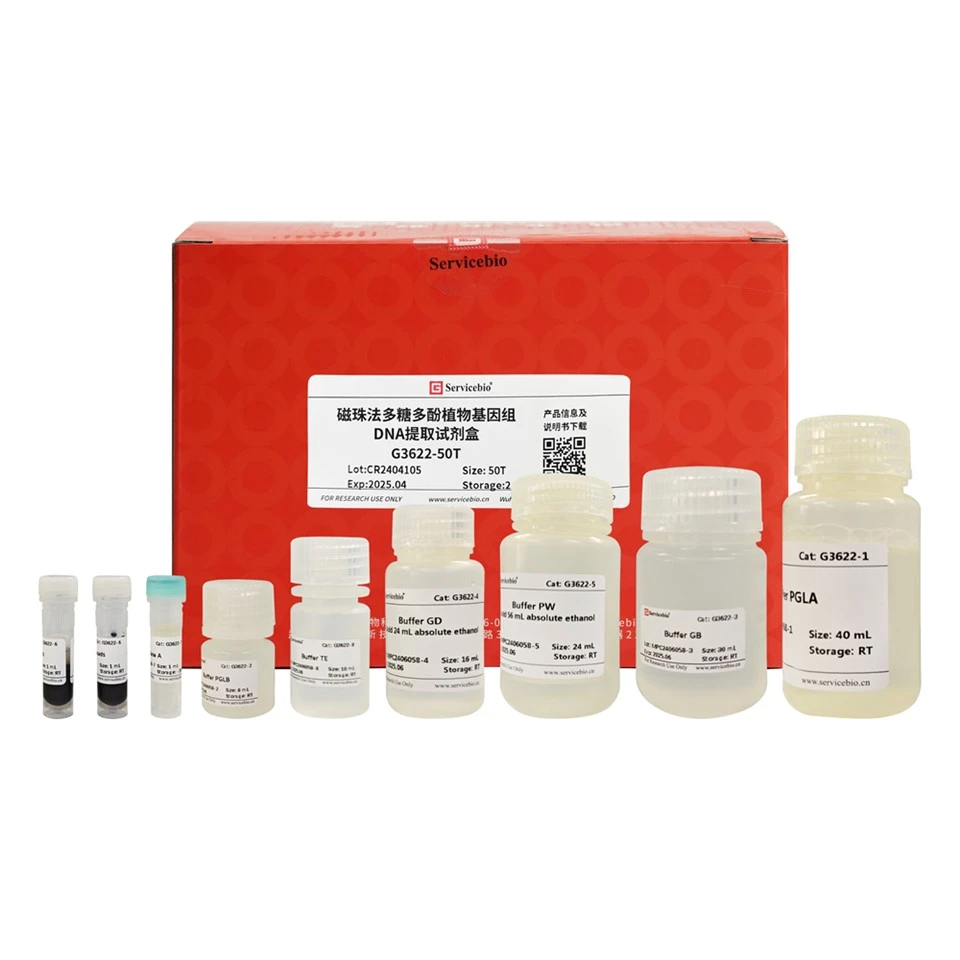 MagBind Plant Genomic DNA Extraction Kit For Polysaccharides & Polyphenolics