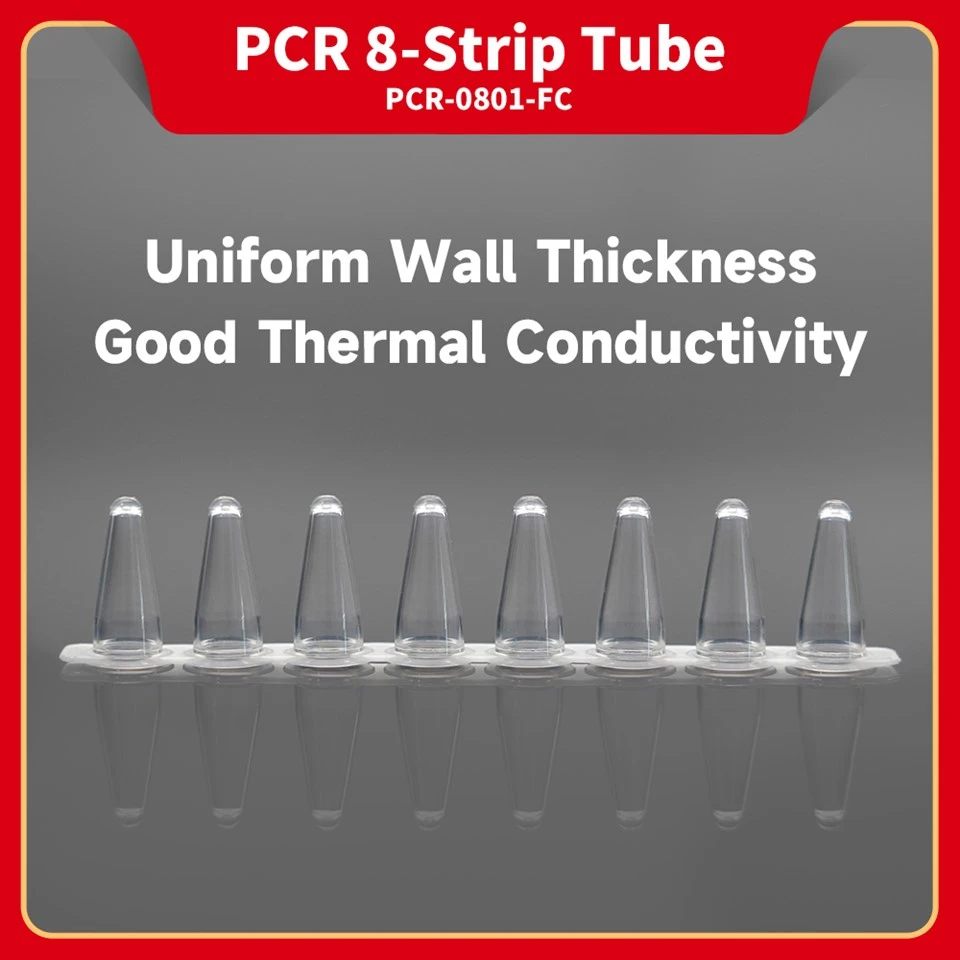 PCR 8-Strip Tubes, 100 μL