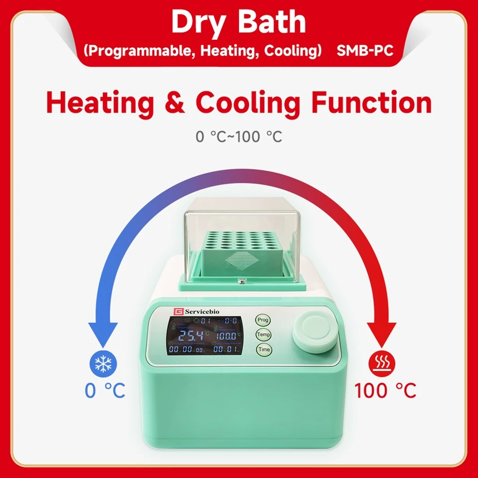Programmable Heating Cooling Dry Bath